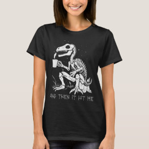 T-shirt Costume de squelette de dinosaure drôle gothique h