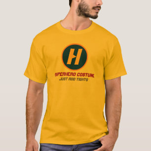 T-shirt Costume de super héros - avec le monogramme fait