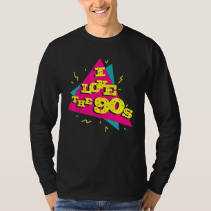 T-shirt Costume de tenue de fête des années 90 Hits Retro
