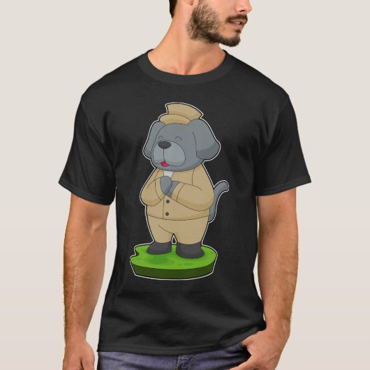 T-shirt Costume de toilettage de chien Mariage (Devant)