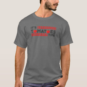 T-shirt Costume de tomate drôle C'est l'heure des tomates