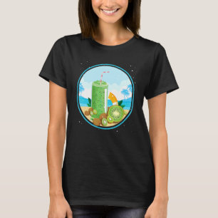 T-shirt Costume de vacances de fruit de kiwi Plage Piscine