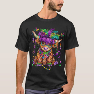 T-shirt Costume de vache de Mardi Gras