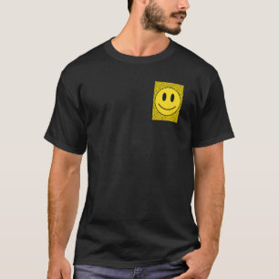 T-shirt Costume de visage souriant pochette joyeux tendanc
