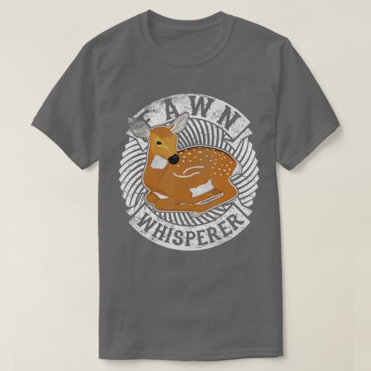 T-shirt Costume de Whisperer Fawn Roe Whitetail Deer Chris (Design devant)