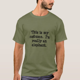 T-shirt Costume d'éléphant