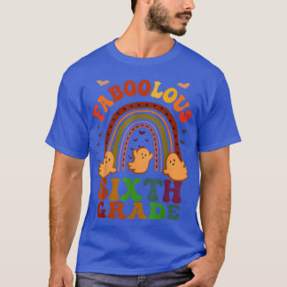 T-shirt Costume D'ENSEIGNANT DE 6E ANNÉE super FABOOLOUS V