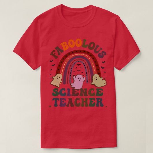 T-shirt Costume D'ENSEIGNANT EN SCIENCE FABOOLOUS C'Est Mo (Design devant)
