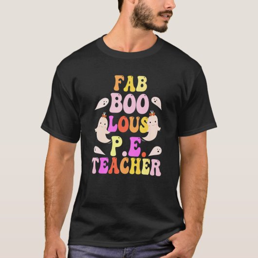 T-shirt Costume D'ENSEIGNANT P E Faboeux C'Est Mon Éffraya (Devant)