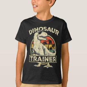 T-shirt Costume d'entraîneur de dinosaure pour Halloween D