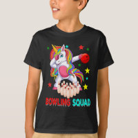 Costume d'équipe de Bowling Dabbing Unicorn Player