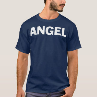 T-shirt Costume d'Halloween Angel Lazy Funny T 308