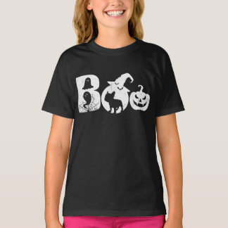 T-shirt Costume d'Halloween Boo Cadeaux Français Bulldog