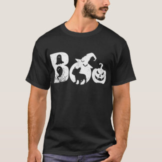 T-shirt Costume d'Halloween Boo Cadeaux Français Bulldog
