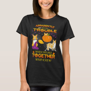 T-shirt Costume d'Halloween Corgi Funny 919