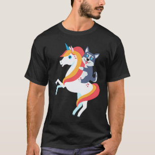 T-shirt Costume d'Halloween de Chien Mignon Licorne à Chev