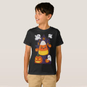 T-shirt Costume d'Halloween de maïs (Devant entier)