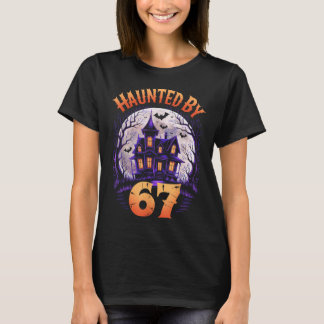 T-shirt Costume d'Halloween de mème hanté 67 _3