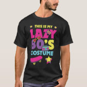T-shirt Costume d'Halloween des années 80 (Devant)