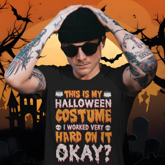 T-shirt Costume d'Halloween drôle