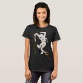 T-shirt Costume d'Halloween effrayant (Devant entier)