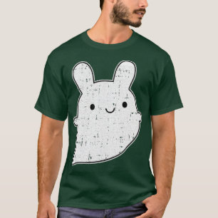 T-shirt Costume d'Halloween Ghost Bunny Lazy Cute Rabbit