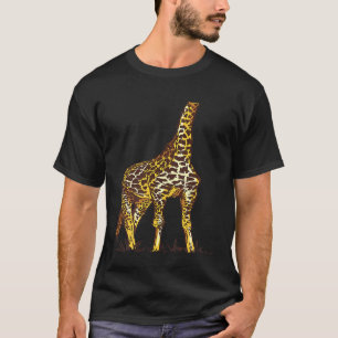 T-shirt Costume D'Halloween Giraffe Pour Filles