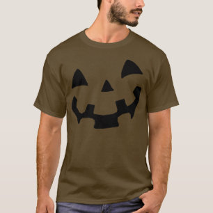 T-shirt Costume d'Halloween Jack O'Lantern Citrouille visa