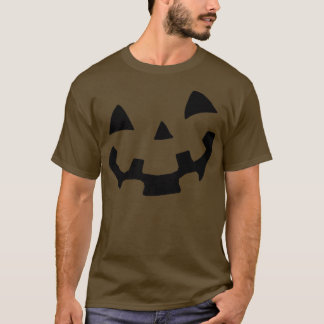 T-shirt Costume d'Halloween Jack O'Lantern Citrouille visa