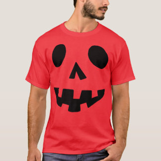 T-shirt Costume d'Halloween Jack O'Lantern Citrouille visa