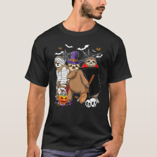 T-shirt Costume d'Halloween Joyeux cauchemar de fentes Éff
