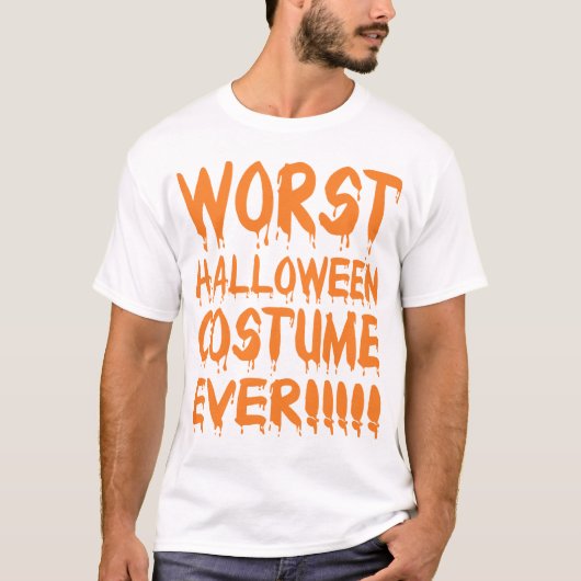 T-shirt Costume d'Halloween le plus drôle (Devant)