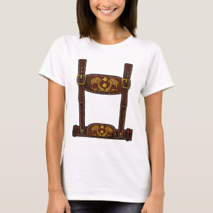 T-shirt Costume d'Halloween - Mens Lederhosen