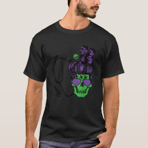 T-shirt Costume d'Halloween Momster Zombie Doctor Mom 31st