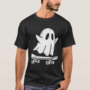 T-shirt Costume d'Halloween paresseux de fantôme drôle en 