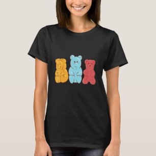 T-shirt Costume d'Halloween paresseux d'ours gélifié