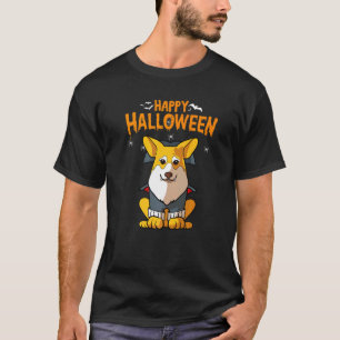 T-shirt Costume d'Halloween Pembroke Corgi pour propriétai