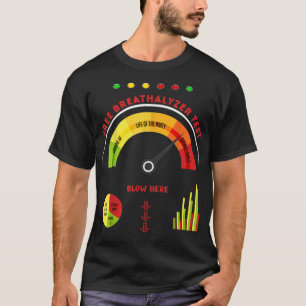 T-shirt Costume d'Halloween pour adulte inhalateur hallowe