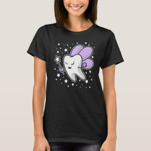 T-shirt Costume d'Halloween pour dents mignonnes Assistan 