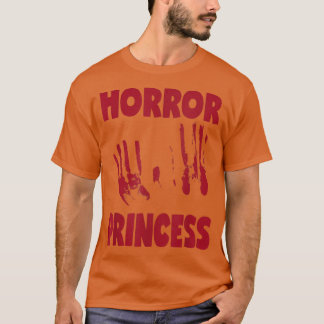 T-shirt Costume d'Halloween Princesse Retro Monster Horreu
