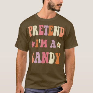 T-shirt Costume d'Halloween Super rétro s, Prétendre Je su