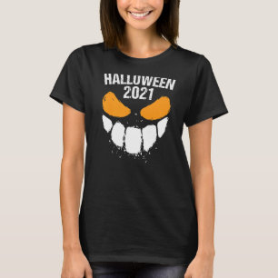 T-shirt Costume d'horreur de fête déguisé Déplaisant 2021 