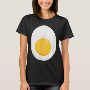T-shirt Costume d'oeuf défiguré Cornes diaboliques Oeuf d'