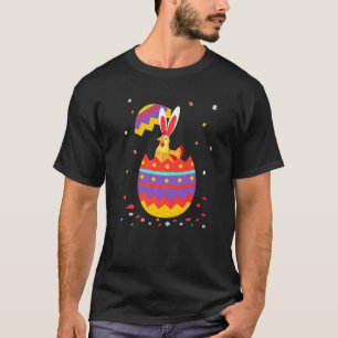T-shirt Costume d'oeufs Oreilles de Lapin Mignon Jour de P