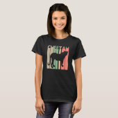 T-shirt Costume Drôle Cheetah (Devant entier)