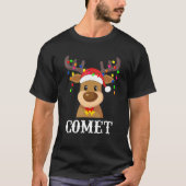 T-shirt Costume du groupe père Noël Reindeer Comet Xmas (Devant)