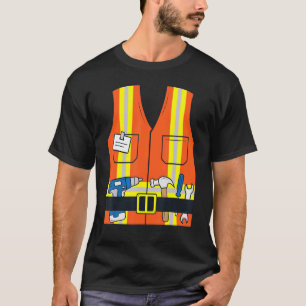 T-shirt Costume du travailleur de la construction Construi