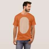 T-shirt Costume du ventre de cerf d'Halloween Fawn Moose F (Devant entier)