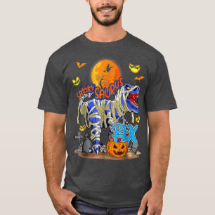 T-shirt Costume éffrayant Saurus T Rex Mummy Halloween pou