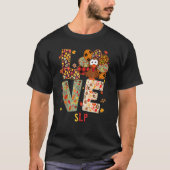 T-shirt Costume enseignant Slp Thanksgiving I Love My Slp (Devant)